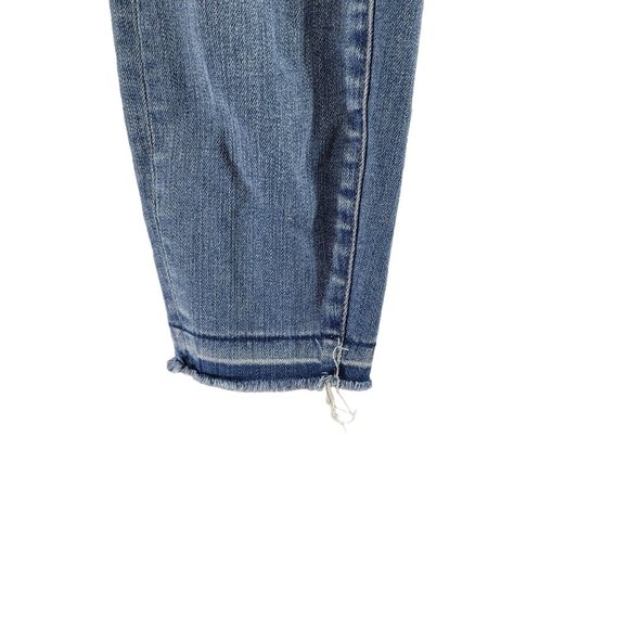 Madewell High Riser skinny destroyed raw hem jeans Size 27 - Picture 4 of 10